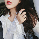 2019 New Korean Style Simple Elegant Multilayer Elastic Simulated Pearl Rings - Uncommon Remington 