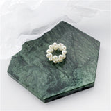 2019 New Korean Style Simple Elegant Multilayer Elastic Simulated Pearl Rings - Uncommon Remington 
