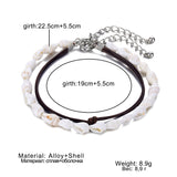 Bohemian Multilayer Anklet (Shells) - Uncommon Remington 