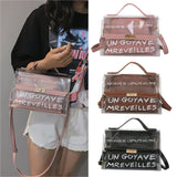 PVC Clear Transparent Shoulder Bag  Crossbody Bags/ Summer Handbag - Uncommon Remington 