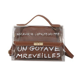 PVC Clear Transparent Shoulder Bag  Crossbody Bags/ Summer Handbag - Uncommon Remington 