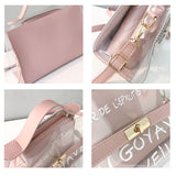 PVC Clear Transparent Shoulder Bag  Crossbody Bags/ Summer Handbag - Uncommon Remington 