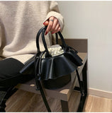 New Skirt Bucket Bag High Quality Pu Leather - Uncommon Remington 