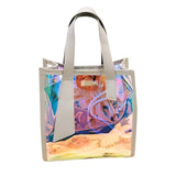 Fashion New Mirror rainbow  Color Handbag / Messenger Bag (2 ways shoulder/ handbag) - Uncommon Remington 