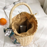 (Beach vibe) Women straw tote bags - Uncommon Remington 