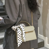 2019 Sweet Scarves Flap Bags with Golden Chain - Uncommon Remington 