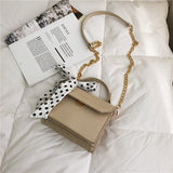 2019 Sweet Scarves Flap Bags with Golden Chain - Uncommon Remington 