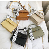 2019 Sweet Scarves Flap Bags with Golden Chain - Uncommon Remington 