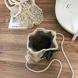 Women Crossbody Fashion One Shoulder Drawstring  summer bag (Green our life) - Uncommon Remington 