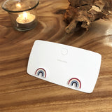 2019 Sweet Cute S925 Sterling Silver Rainbow Stud Earrings - Uncommon Remington 