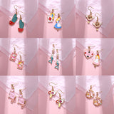 Korean design  Alice wonderland dangle earrings - Uncommon Remington 