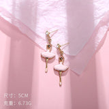 Korean design  Alice wonderland dangle earrings - Uncommon Remington 