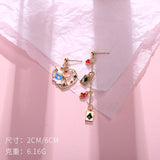 Korean design  Alice wonderland dangle earrings - Uncommon Remington 