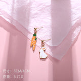 Korean design  Alice wonderland dangle earrings - Uncommon Remington 