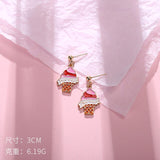 Korean design  Alice wonderland dangle earrings - Uncommon Remington 