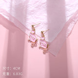 Korean design  Alice wonderland dangle earrings - Uncommon Remington 