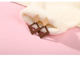 (Korean design) Fashion Jewelry  Matte Pendant Earrings Big Square Geometric Earring - Uncommon Remington 
