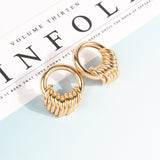 2019 New Concise Irregular Geometric Alloy Stud Earrings - Uncommon Remington 