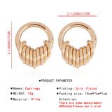 2019 New Concise Irregular Geometric Alloy Stud Earrings - Uncommon Remington 