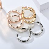 (Must Have Item for every occasion) 2019 Tube Hoop Earrings - Uncommon Remington 