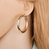 (Must Have Item for every occasion) 2019 Tube Hoop Earrings - Uncommon Remington 