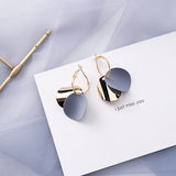 (Blue collections) 2019 Korean Fashion Blue Geometric Acrylic Irregular  Earrings Gifts - Uncommon Remington 