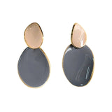 (Blue collections) 2019 Korean Fashion Blue Geometric Acrylic Irregular  Earrings Gifts - Uncommon Remington 