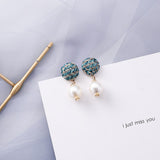 (Blue collections) 2019 Korean Fashion Blue Geometric Acrylic Irregular  Earrings Gifts - Uncommon Remington 